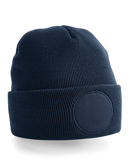 Circular Patch Beanie (CB446)
