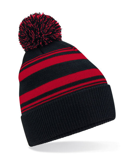 Striped Fan Beanie (CB473R)