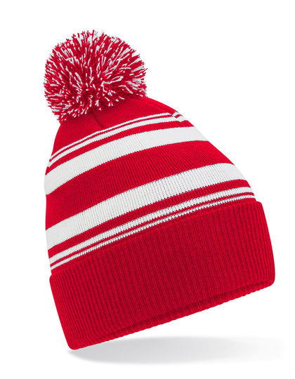 Striped Fan Beanie (CB473R)