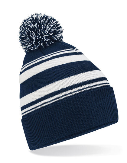Striped Fan Beanie (CB473R)