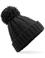 Cable Knit Melange Beanie (CB480)
