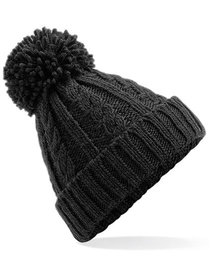 Cable Knit Melange Beanie (CB480)