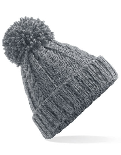 Cable Knit Melange Beanie (CB480)