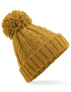 Cable Knit Melange Beanie (CB480)