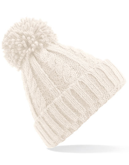 Cable Knit Melange Beanie (CB480)