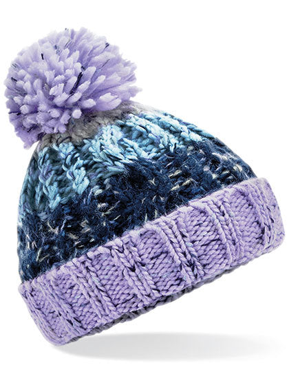 Junior Corkscrew Pom Pom Beanie (CB486b)