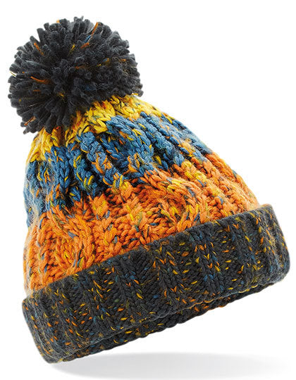 Junior Corkscrew Pom Pom Beanie (CB486b)