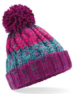 Junior Corkscrew Pom Pom Beanie (CB486b)