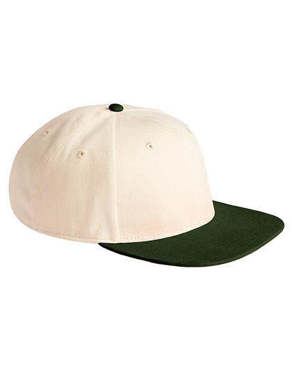 Contrast Flat Peak 6 Panel Cap (CB662)