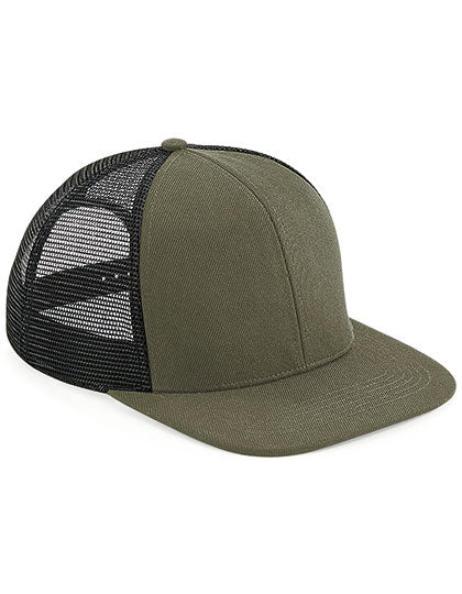 Original Flat Peak 6 Panel Trucker Cap (CB664)