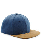 Suede Peak Snapback (CB668)