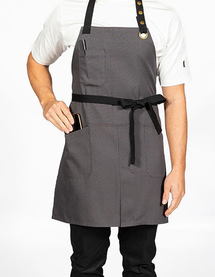 Canvas Apron with Brass Eyelets (DL146)