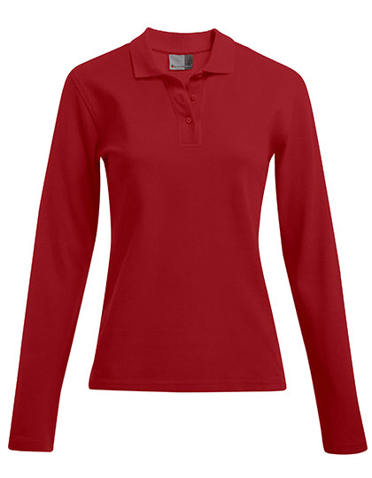 Women´s Heavy Polo Long Sleeve (E4605)