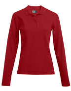 Women´s Heavy Polo Long Sleeve (E4605)