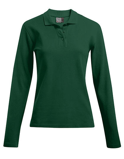 Women´s Heavy Polo Long Sleeve (E4605)