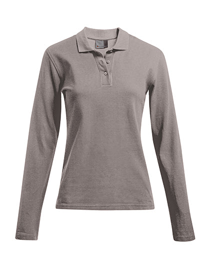 Women´s Heavy Polo Long Sleeve (E4605)