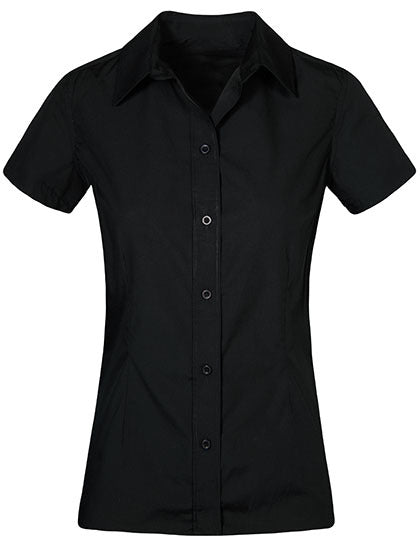 Women´s Poplin Shirt Short Sleeve (E6305)