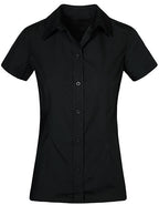 Women´s Poplin Shirt Short Sleeve (E6305)