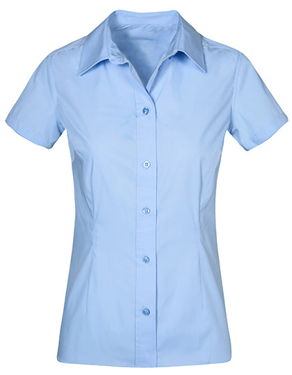 Women´s Poplin Shirt Short Sleeve (E6305)
