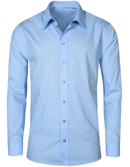 Men´s Poplin Shirt Long Sleeve (E6310)