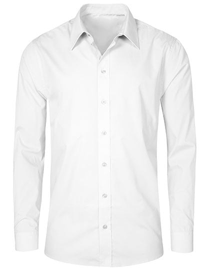 Men´s Poplin Shirt Long Sleeve (E6310)