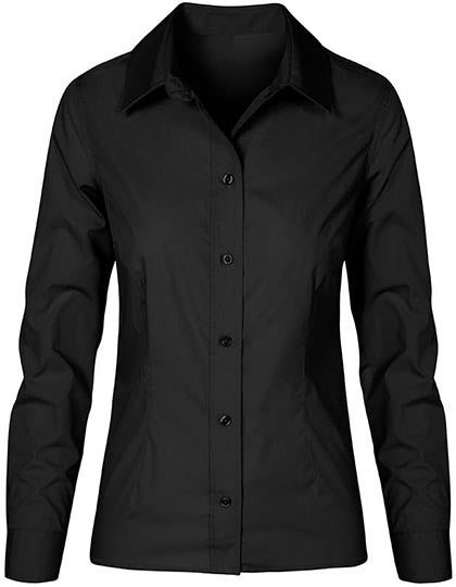 Women´s Poplin Shirt Long Sleeve (E6315)