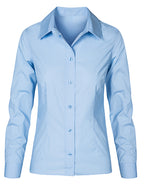 Women´s Poplin Shirt Long Sleeve (E6315)