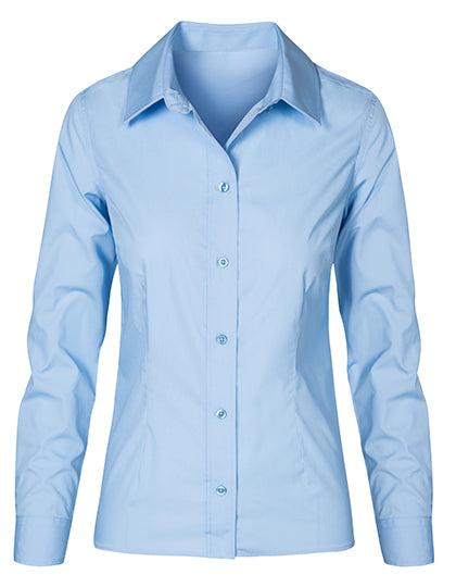 Women´s Poplin Shirt Long Sleeve (E6315)
