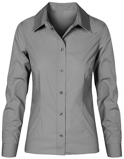 Women´s Poplin Shirt Long Sleeve (E6315)