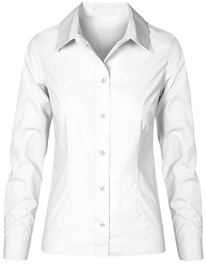 Women´s Poplin Shirt Long Sleeve (E6315)