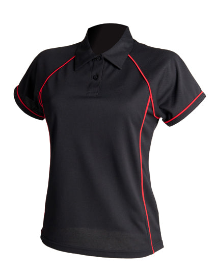 Ladies´ Piped Performance Polo (FH371)