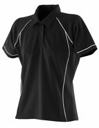 Ladies´ Piped Performance Polo (FH371)