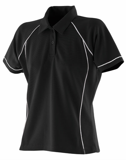 Ladies´ Piped Performance Polo (FH371)