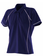Ladies´ Piped Performance Polo (FH371)