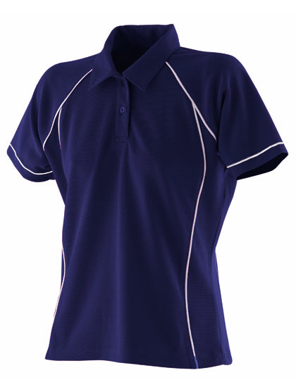 Ladies´ Piped Performance Polo (FH371)
