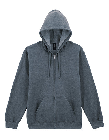 Softstyle® Midweight Fleece Adult Full Zip Hooded Sweatshirt (GSF600)