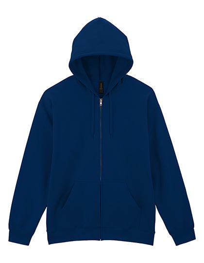 Softstyle® Midweight Fleece Adult Full Zip Hooded Sweatshirt (GSF600)