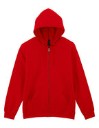 Softstyle® Midweight Fleece Adult Full Zip Hooded Sweatshirt (GSF600)