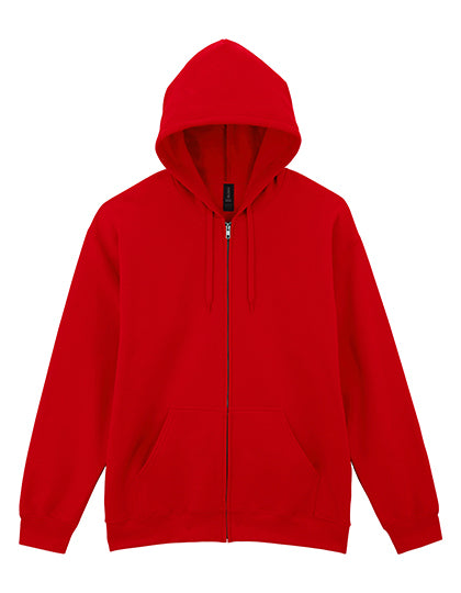 Softstyle® Midweight Fleece Adult Full Zip Hooded Sweatshirt (GSF600)