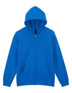 Softstyle® Midweight Fleece Adult Full Zip Hooded Sweatshirt (GSF600)
