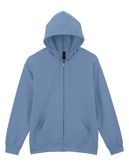 Softstyle® Midweight Fleece Adult Full Zip Hooded Sweatshirt (GSF600)