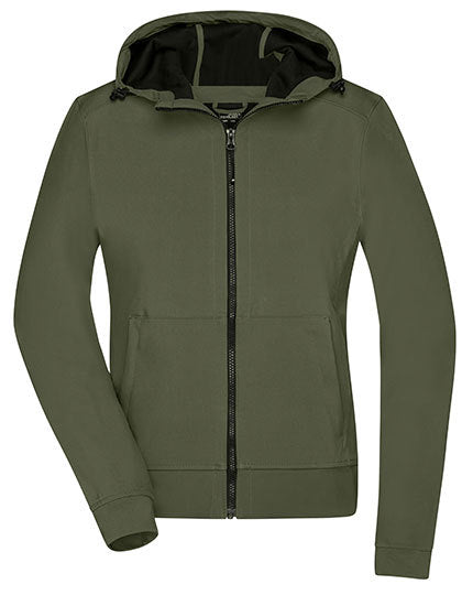 Ladies´ Hooded Softshell Jacket (JN1145)