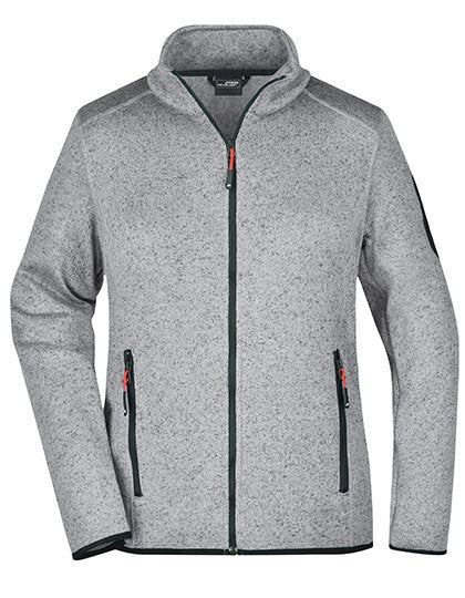Ladies´ Knitted Fleece Jacket (JN761)