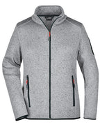 Ladies´ Knitted Fleece Jacket (JN761)
