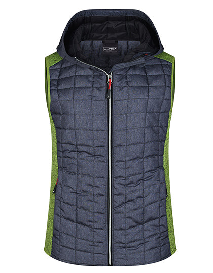 Ladies´ Knitted Hybrid Vest (JN767)