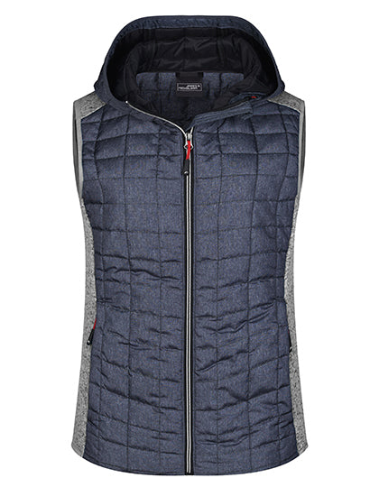 Ladies´ Knitted Hybrid Vest (JN767)
