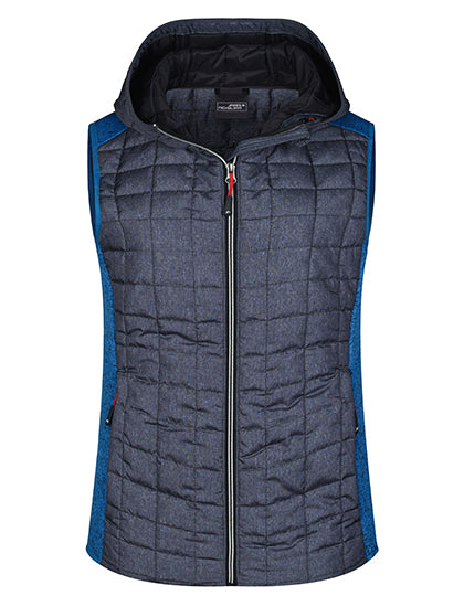 Ladies´ Knitted Hybrid Vest (JN767)