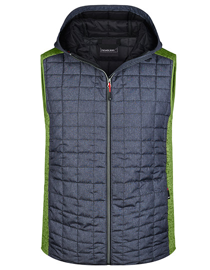 Men´s Knitted Hybrid Vest (JN768)