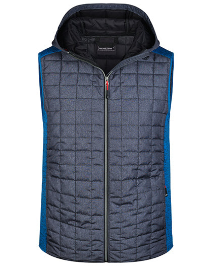 Men´s Knitted Hybrid Vest (JN768)