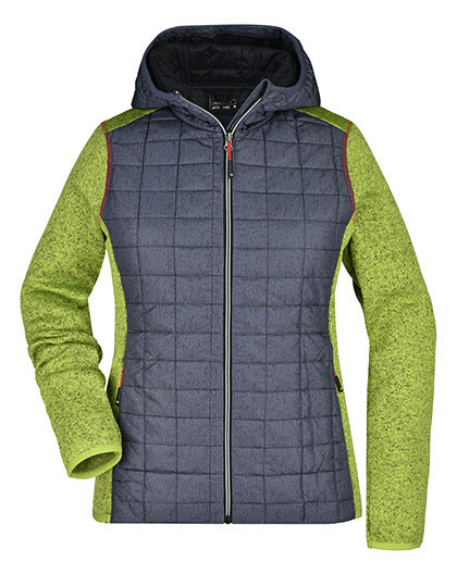 Ladies´ Knitted Hybrid Jacket (JN771)